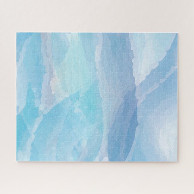 Pinselstrichkunst, abstrakt, cool puzzle (Horizontal)