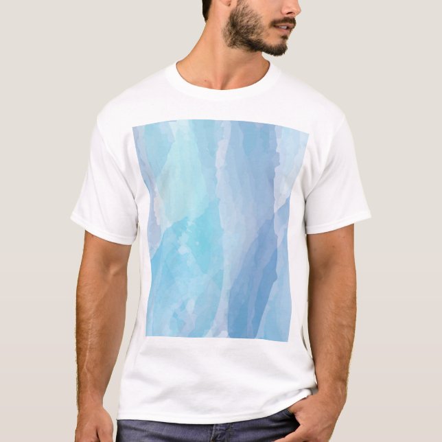 Pinselstrichkunst, abstrakt, cool T-Shirt (Vorderseite)