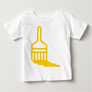 Pinselsymbol Baby T-shirt