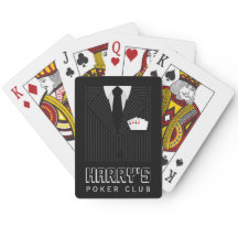 Pinstripe Anzug Bicycle® Casino Poker Club Karten