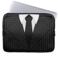 Pinstripe Anzug und Krawatte Cool 13-Zoll-Laptop-Ä