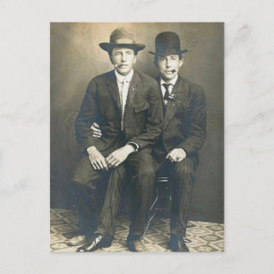 Pinstripe Boys Postkarte