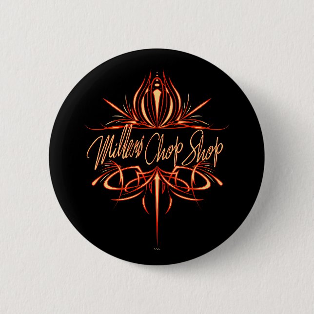 Pinstripe-Logo I Button (Vorderseite)