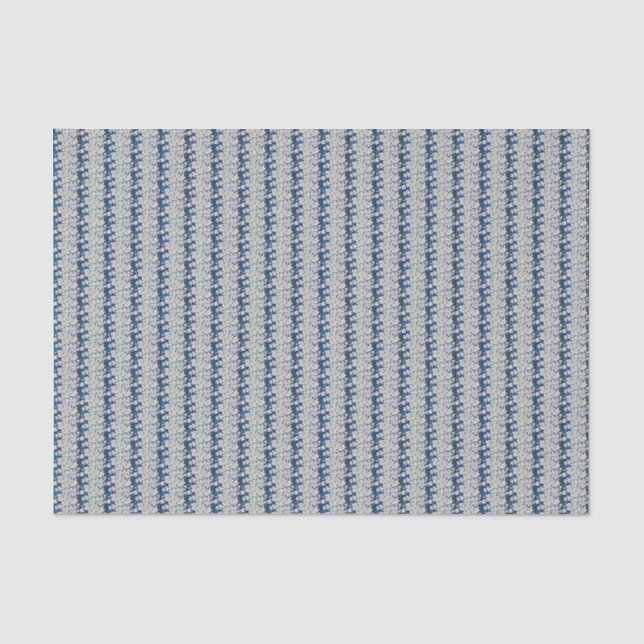 Pinstripes Vertikales Gewebepapier Seidenpapier (Vorderseite)