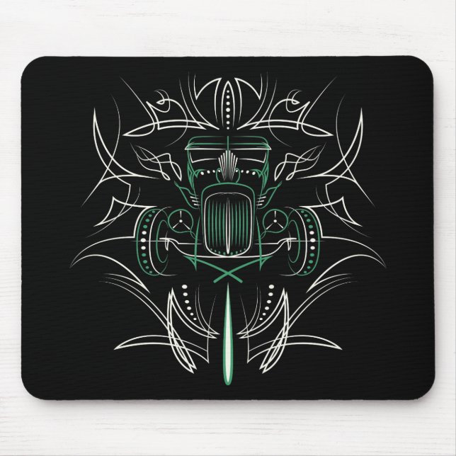 Pinstriping Hot Rod Mousepad (Vorne)