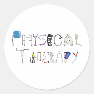 Pint bei der Arbeit Runder Aufkleber