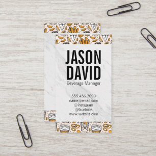 Pint Bier   Hopfen Visitenkarte