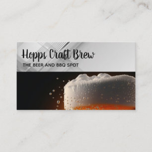 Pint Bier Prost Restaurant Visitenkarte