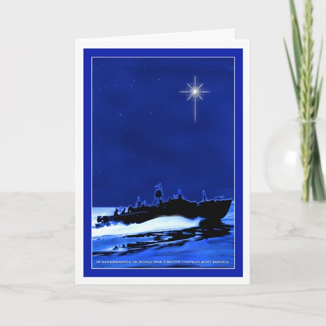 Pint-Boot ChristmasCard 1 Feiertagskarte (Vorderseite)