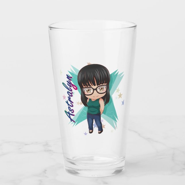 Pint Glass - Astralyn Chibi Glas (Vorderseite)