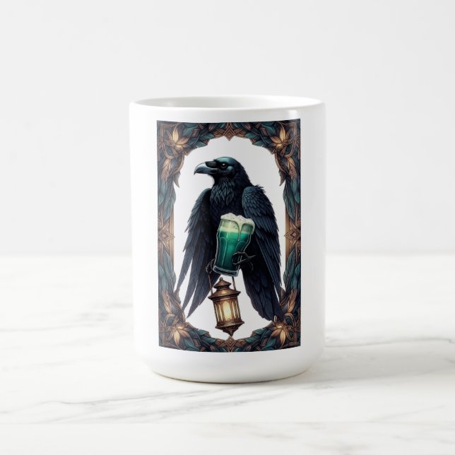 Pint of No Regrets Just Shenanigans Raven T-Shirt Kaffeetasse (Mittel)