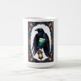 Pint ohne Reue, nur Schabernack-Rabe-T-Shirt Kaffeetasse