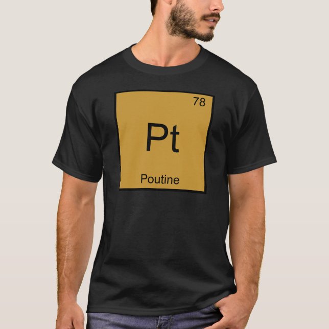 Pint - Poutine lustiges T-Shirt (Vorderseite)