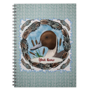 Pintail Duck Notebook Notizblock