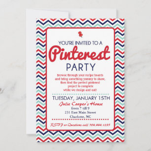 Pinterest-Party-Einladung Einladung