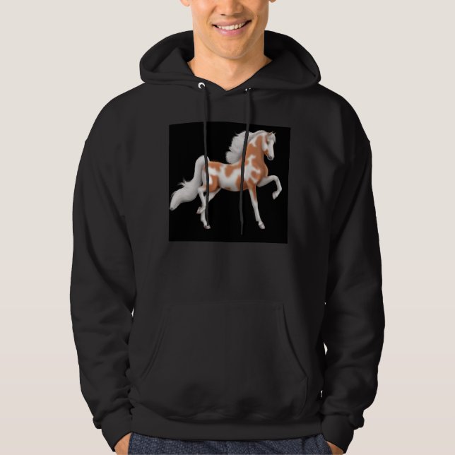 Pinto-Amerikaner Saddlebred Hoodie (Vorderseite)