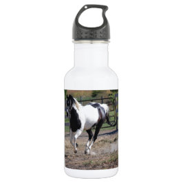 Pinto Paint Horse Edelstahlflasche