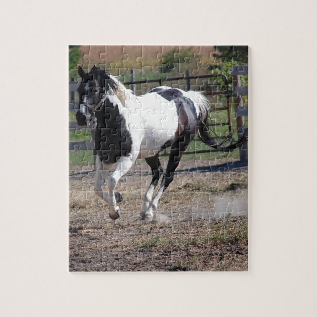 Pinto Paint Horse Puzzle (Vertikal)