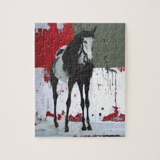 Pinto Pferd Puzzle