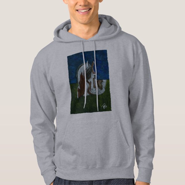 Pintopferd Hoodie (Vorderseite)
