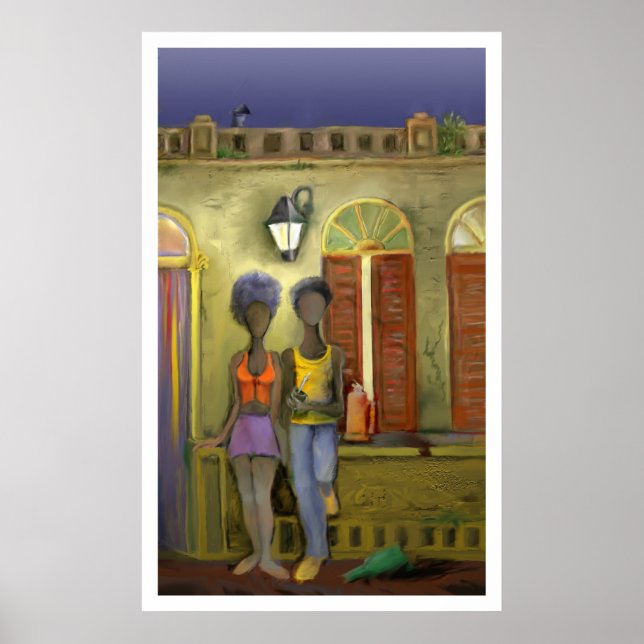 Pintura digital realizada en Fotoshop con tableta Poster (Vorne)