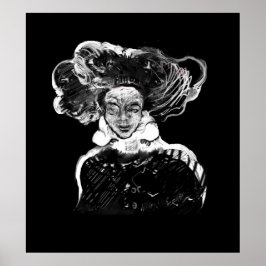 Pintura digital realizada en Fotoshop con tableta Poster