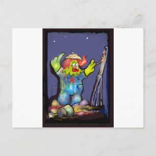 Pintura digital realizada en Fotoshop con tableta Postkarte