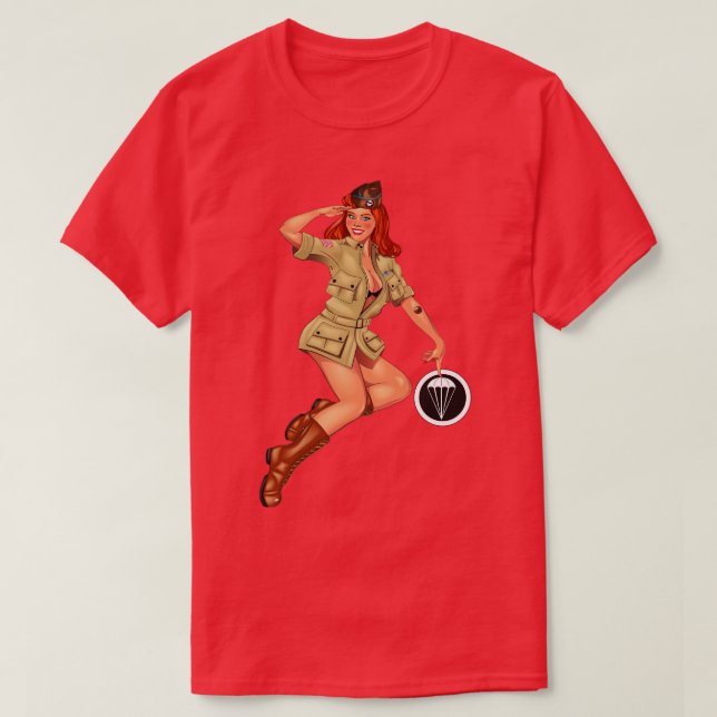 Pinup 82. 508 PIR T-Shirt (Design vorne)