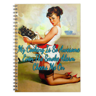 Pinup aus den 1950er Jahren Ließ's Eat Out by Gil Notizblock