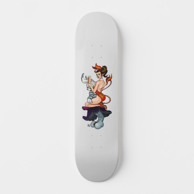 PINUP DEFRAU #3 SKATEBOARD (Vorderseite)