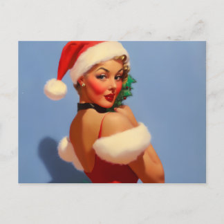 Pinup-Frau #3 Postkarte