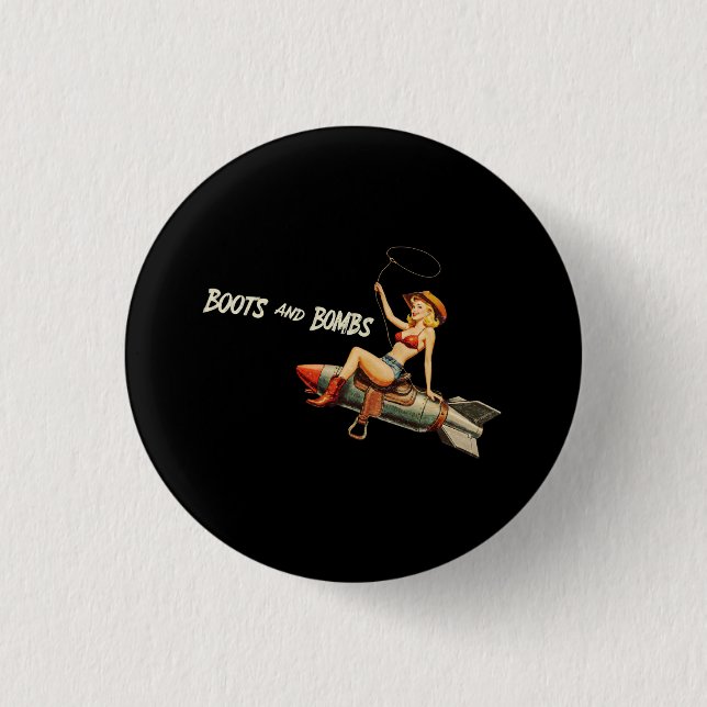 Pinup für Kletterhexen: Button (Vorderseite)