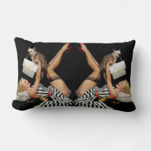 Pinup-Girl mit Welpe Alberto vargas vintage