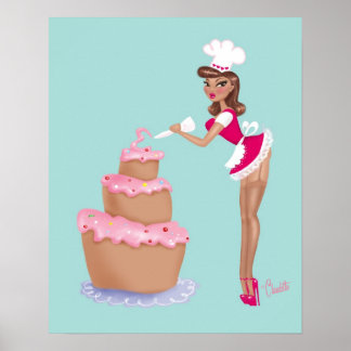 Pinup Koch Giro del Malcantone Poster
