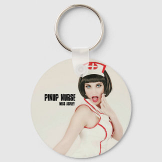 Pinup Nurse Schlüsselanhänger