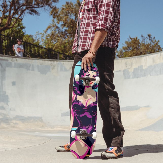 Pinup Pop Graphic Skateboard (Außenbereich 2)