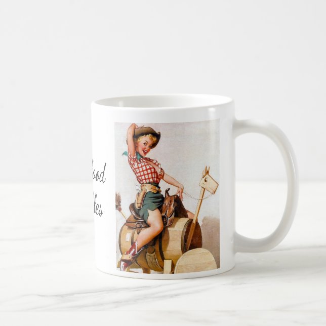 Pinup-Sattel Tasse (Rechts)