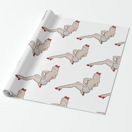Pinup Wrapper Geschenkpapier