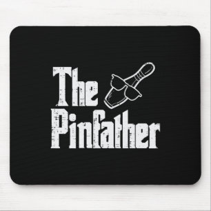 PinVater Bowling Vater Vathers Day Bowler Daddy Pa Mousepad