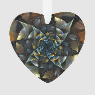 Pinwheel Abstrakt Art Akrylherz Ornament