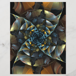 Pinwheel Abstrakt Art Letterhead