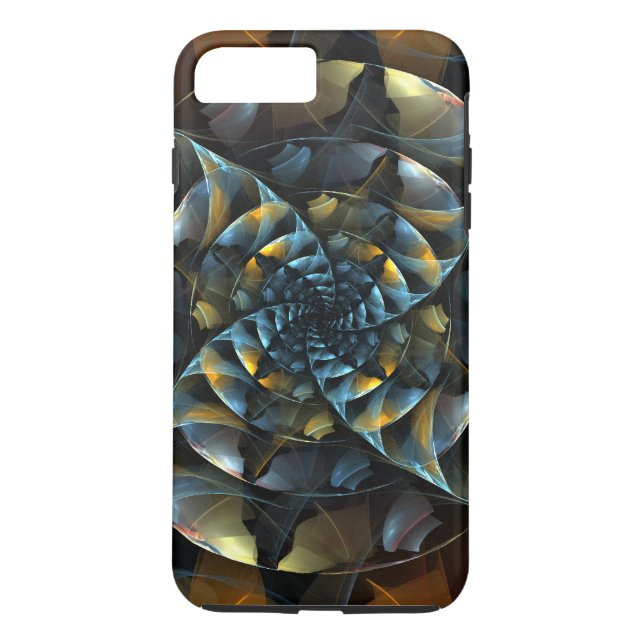 Pinwheel Abstrakt Art Tough Case-Mate iPhone Hülle (Rückseite)