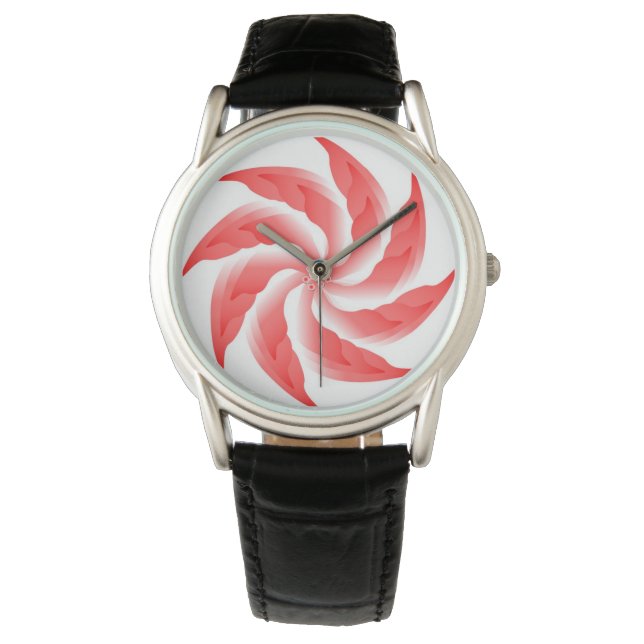PINWHEEL-BLUME ARMBANDUHR (Vorderseite)