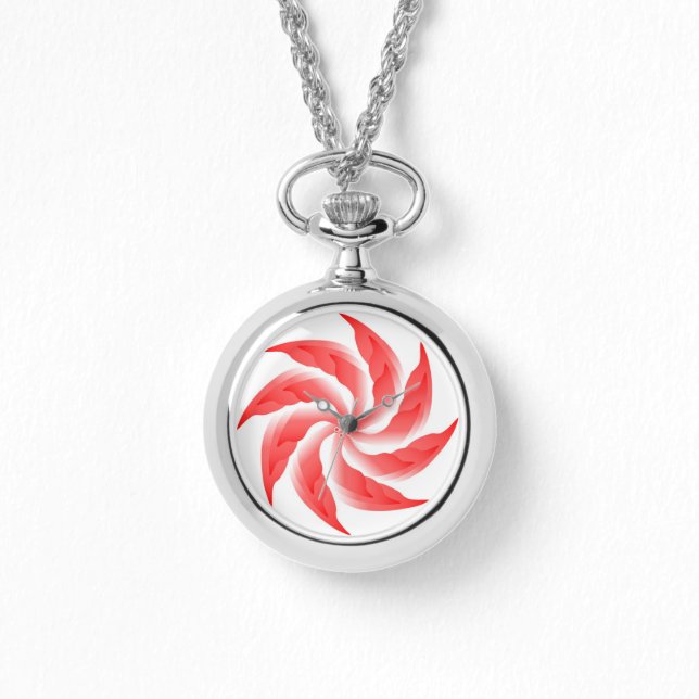 PINWHEEL-BLUME ARMBANDUHR (Vorderseite)