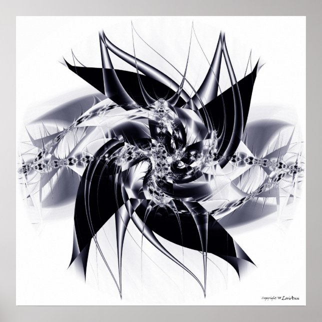 Pinwheel Chic Poster (Vorne)
