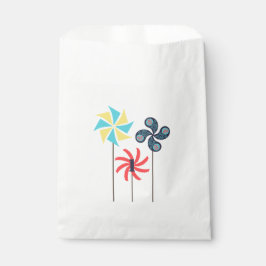 Pinwheel Gastgeschenk Bag {Editable Age} Geschenktütchen