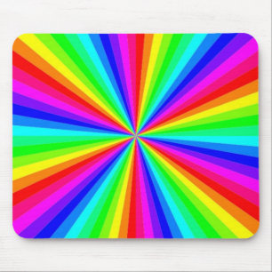 PINWHEEL RAINBOW MOUSEPAD