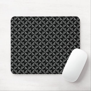 Pinwheel Spiral Abstrakte Illusionen Linie Art Mousepad