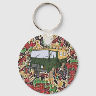 Pinzgauer 710M Schlüsselkette für Militärfahrzeuge Schlüsselanhänger