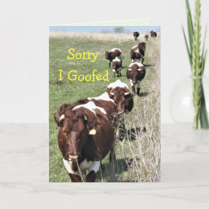 Pinzgauer 8371 Belated Birthday Card - anpassen Dankeskarte